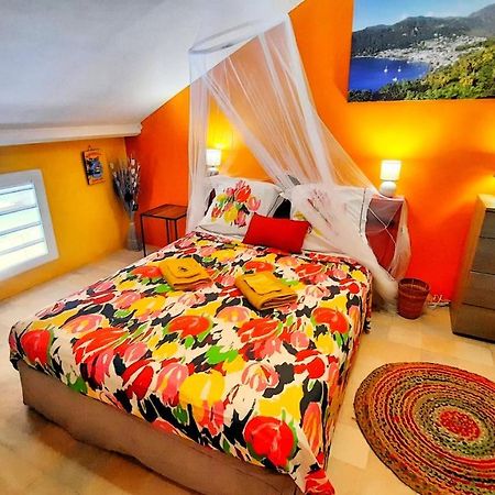 Studio T1 Bis La Belle Vue, Vue Mer, Wifi, Plage A 50M Le Moule Dış mekan fotoğraf