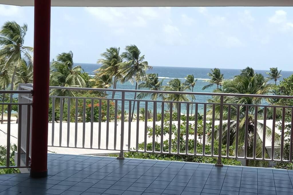 Studio T1 Bis La Belle Vue, Vue Mer, Wifi, Plage A 50M Le Moule Dış mekan fotoğraf